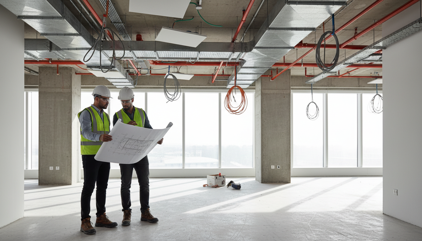 MEP Challenges to Watch in Fast-Track Office Fit-Out Projects