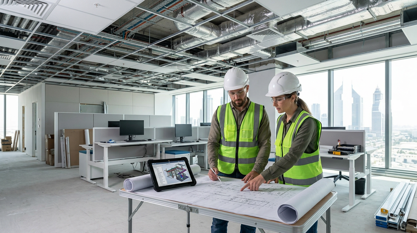How MEP Systems Enable Flexible and Adaptable Office Layouts